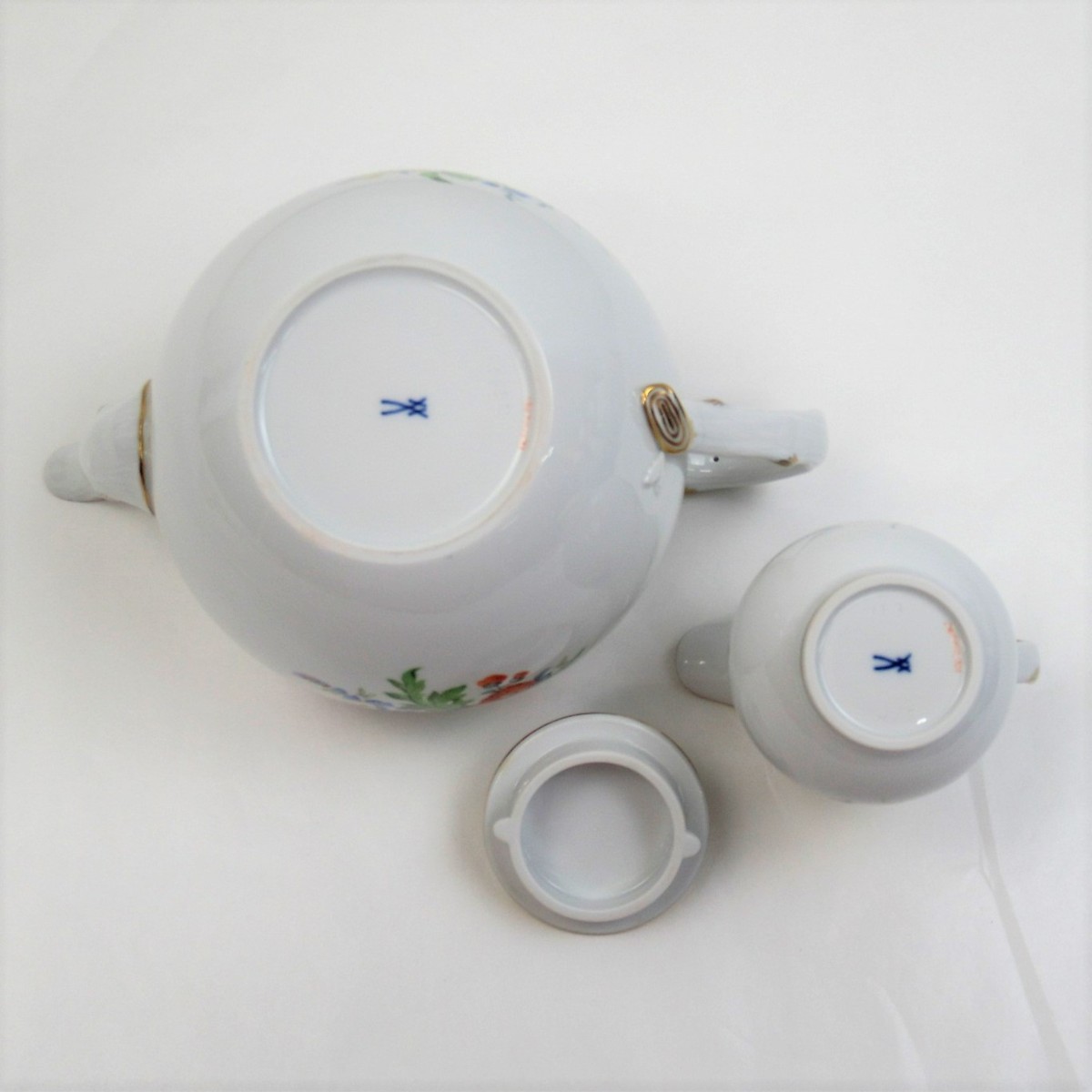 キッチン、食器 1円〜 Meissen マイセン ベーシックフラワー 三つ
