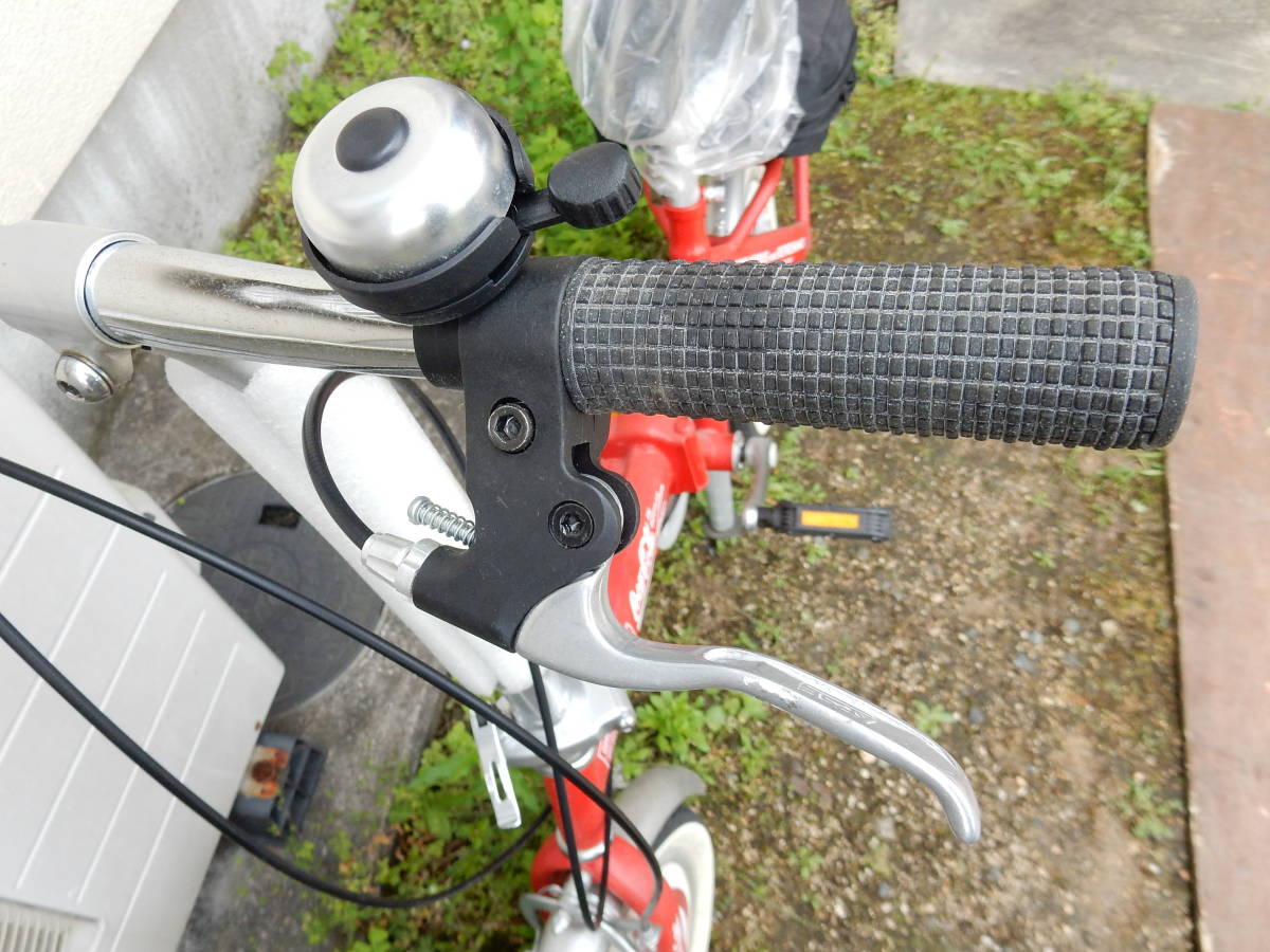 Coca-cola/コカコーラ 折り畳み自転車 16インチ ホイールカバー付き(16 