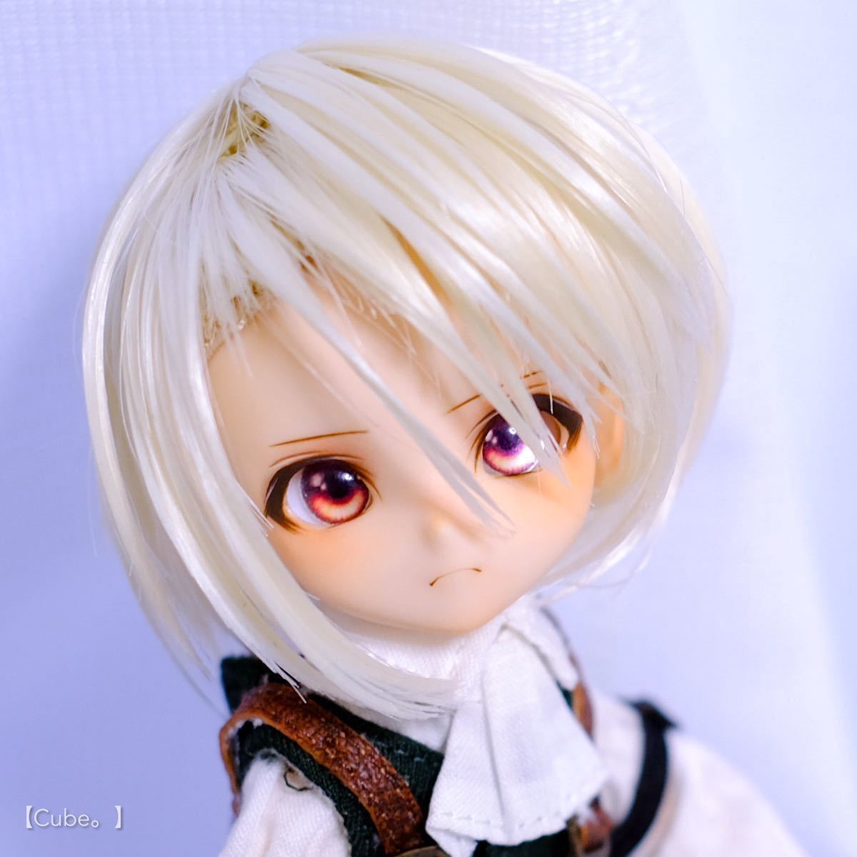Cube。】No.436 OBドールヘッド SIMPカスタムヘッド＋8mmレジンアイ 
