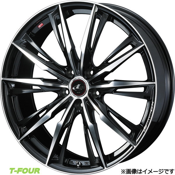 新作登場，お買い得 ウェッズ レオニス GX アルミホイール4本 1台分 19&times;8J 5-114 INSET43 トヨタ ハリアー 80系 PBMC 0039391(5穴)｜売買されたオークション情報、yahooの商品情報をアーカイブ公開 - オークファン 5穴
