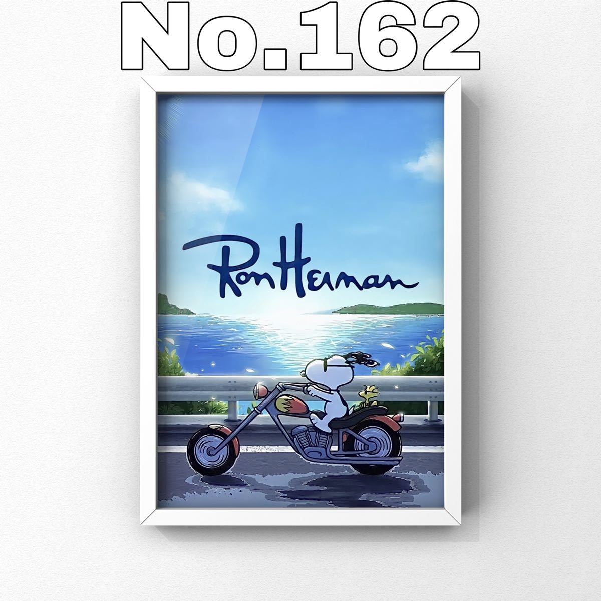 No.162【超高画質】☆スヌーピー ロンハーマン ハーレー☆パロディ  