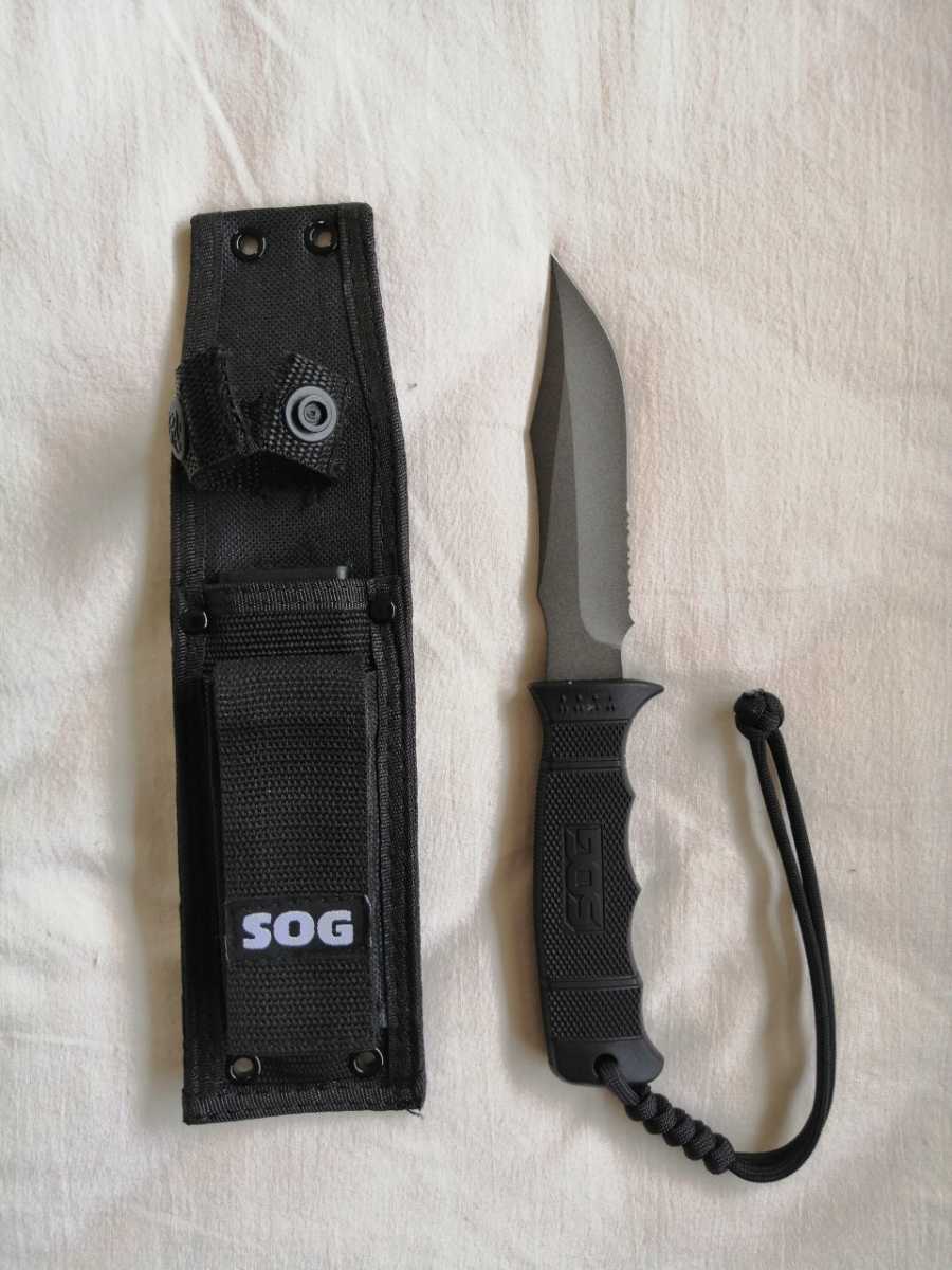 SOG SEAL PUP Knife ソグ シールパップ ナイフ USN molle対応 シース