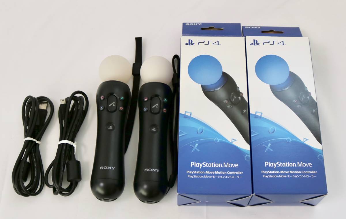 SONY PS4 モーションコントローラー 2本セット Move PlayStation 