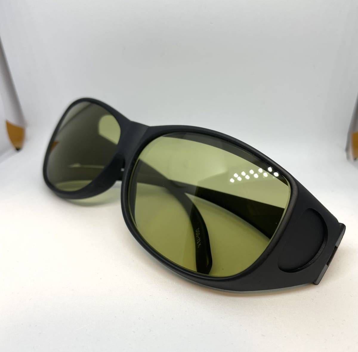 TALEX イーズグリーン ノンブランドフレーム オーバー偏光サングラス