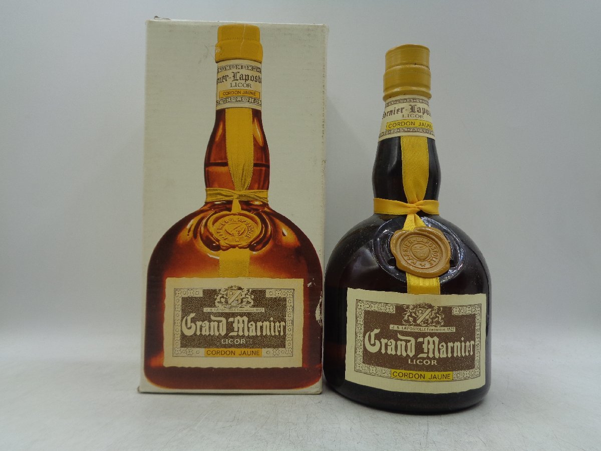 同梱OK商品】GRAND MARNIER CORDON JAUNE グラン マルニエ コルドン