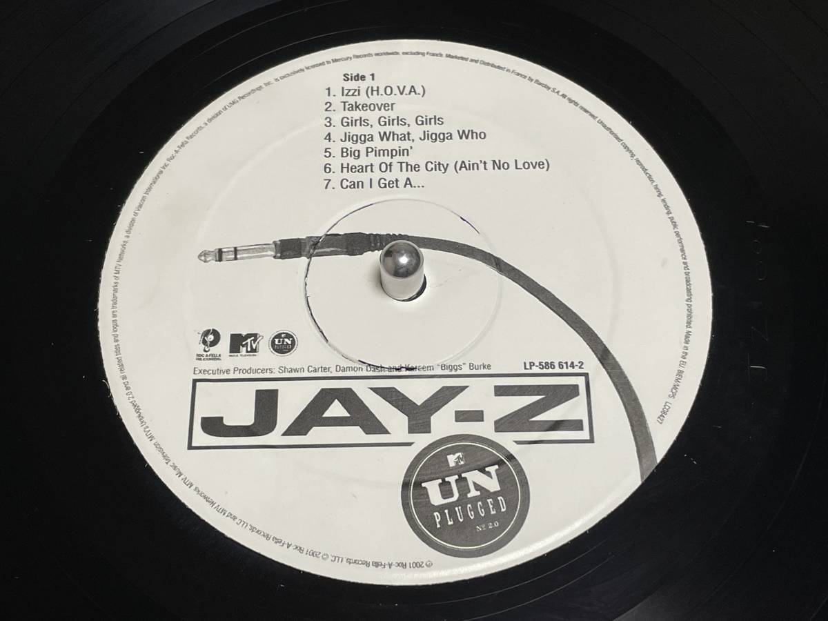 Unplugged Jay-Z – - ⁄ MTV メルカリ レコード | LP Records JAY-Z 