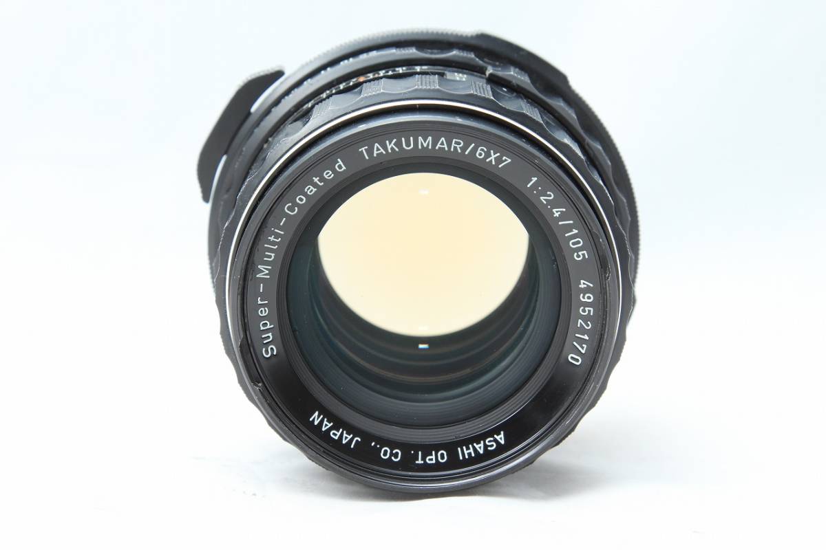 光学とてもきれい☆PENTAX ペンタックス 6x7 67 SMC Super Multi Coated Takumar 105mm F2.4 タクマ― ペンタックス PENTAX 6x7 F2 レビューと使い方 TTLファインダー