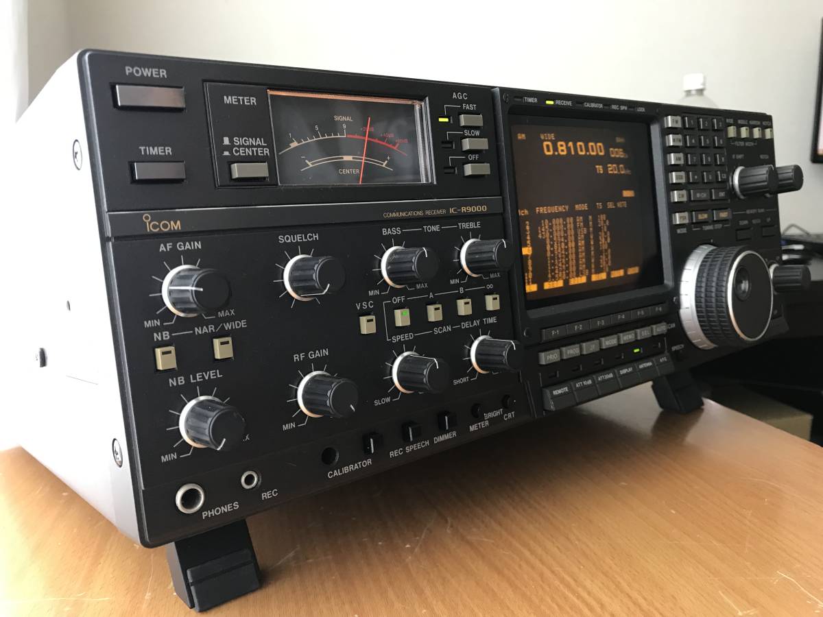 ○ ICOM IC-R9000 オールモード BCL/HF 100KHz～ アナログ最高級 受信