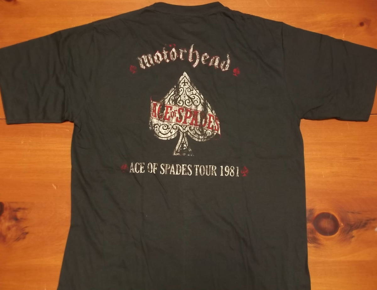 新品【Motorhead】モーターヘッド Ace of Spades Tour Vintage Style 