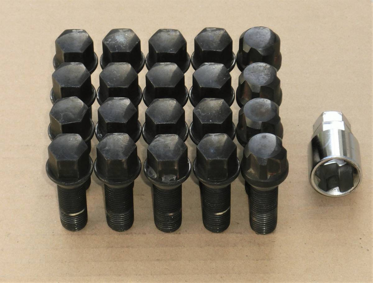カウンター販売 ホイールボルト M14×P1.5 ロックボルトセット MB