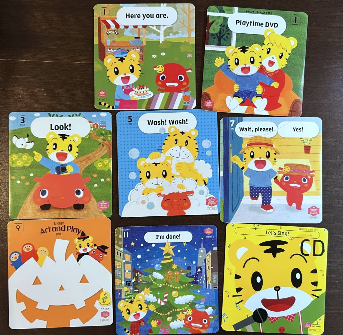 4年分☆ベネッセこどもちゃれんじENGLISH 英語 Benesse 幼児 知育