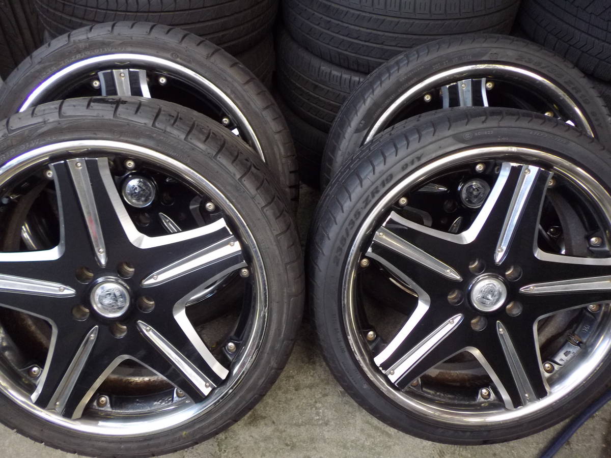 人気セール，低価 CLUBLINEA 19&times;7.5 PCD114.3 +52 235/35ZR19 4本＃PILELLIとPINSO(ラジアルタイヤ)｜売買されたオークション情報、yahooの商品情報をアーカイブ公開 - オークファン 5穴