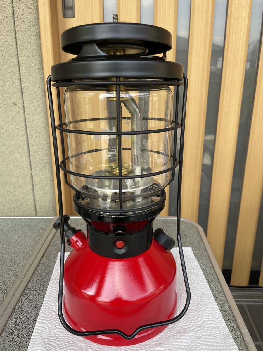 コールマンランタン ノーススター カスタマイズ 定番のRED(ホワイト 