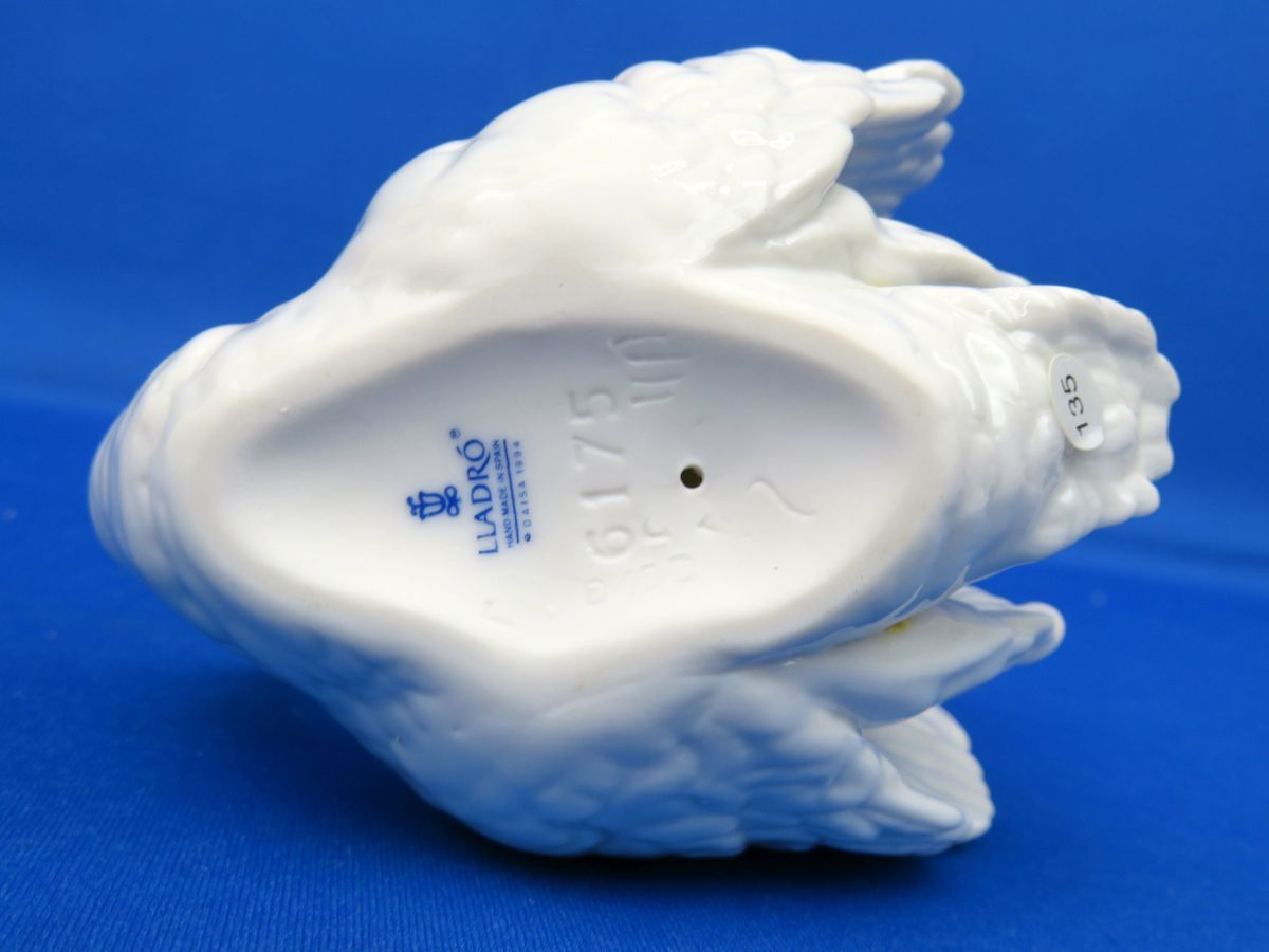 外重R4729◇リヤドロ/LLADRO【陶器人形 白鳥 スワン 高さ:約9cm No 