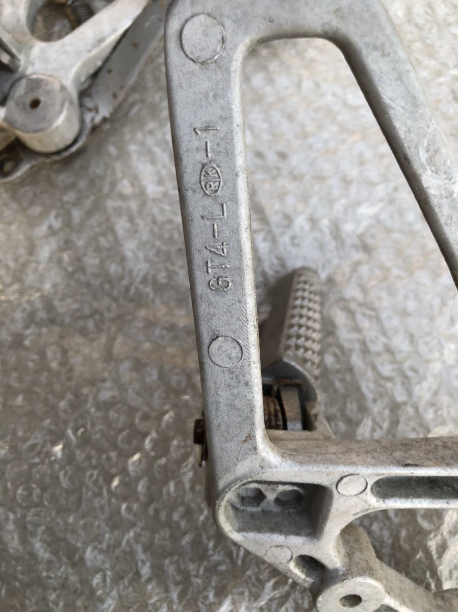 NSR50 純正ステッププレート左右セット ステップ ステップアップ 