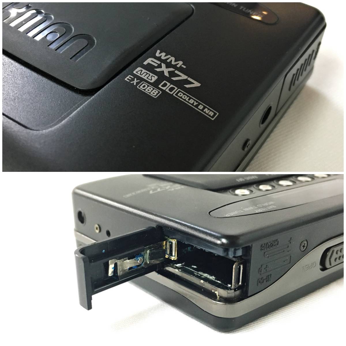SONY WALKMAN WM-FX77 ソニー ウォークマン ラジオ カセット