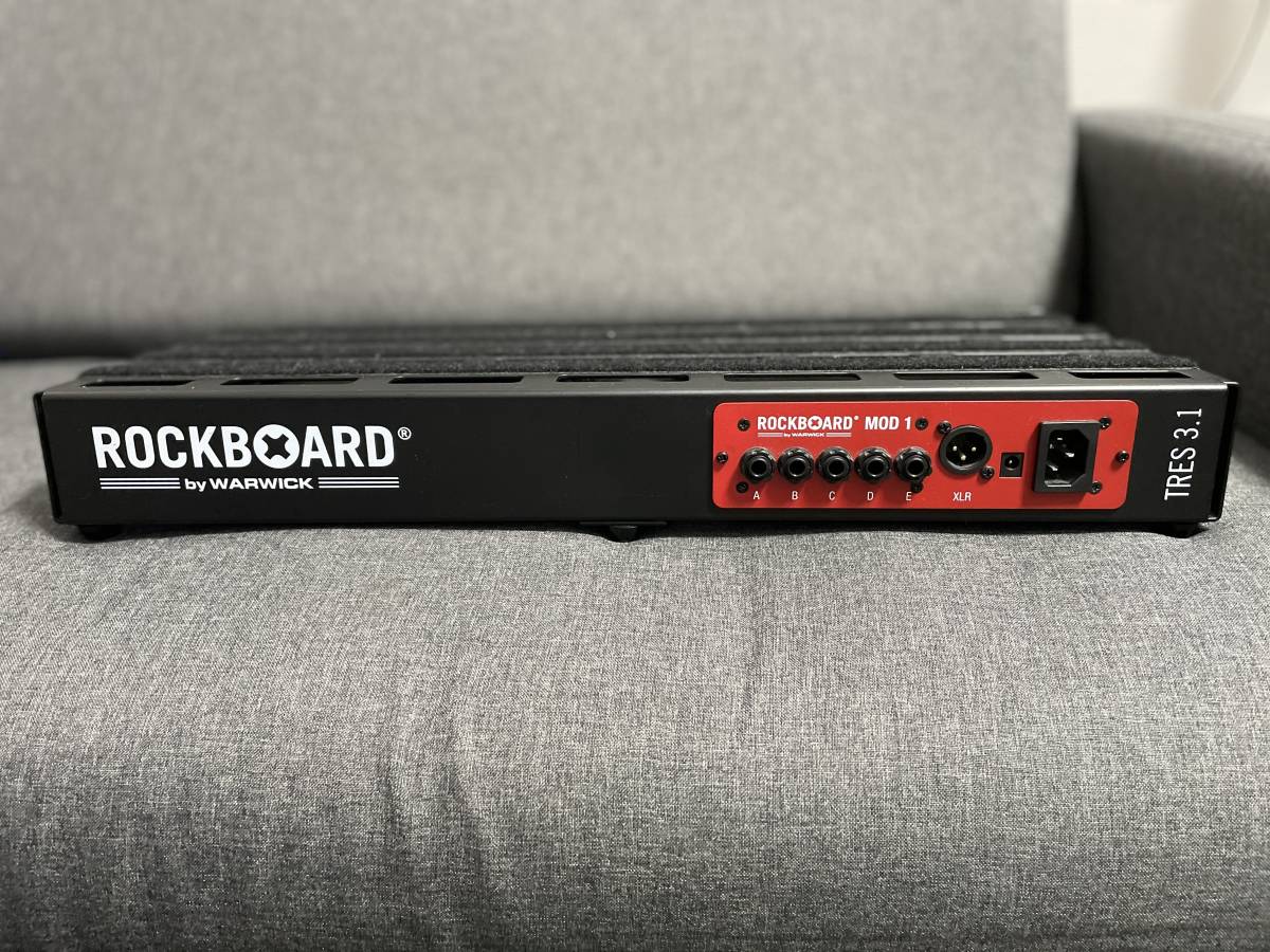 Warwick RockBoard TRES 3.1 with Gigbag + RockBoard MOD1