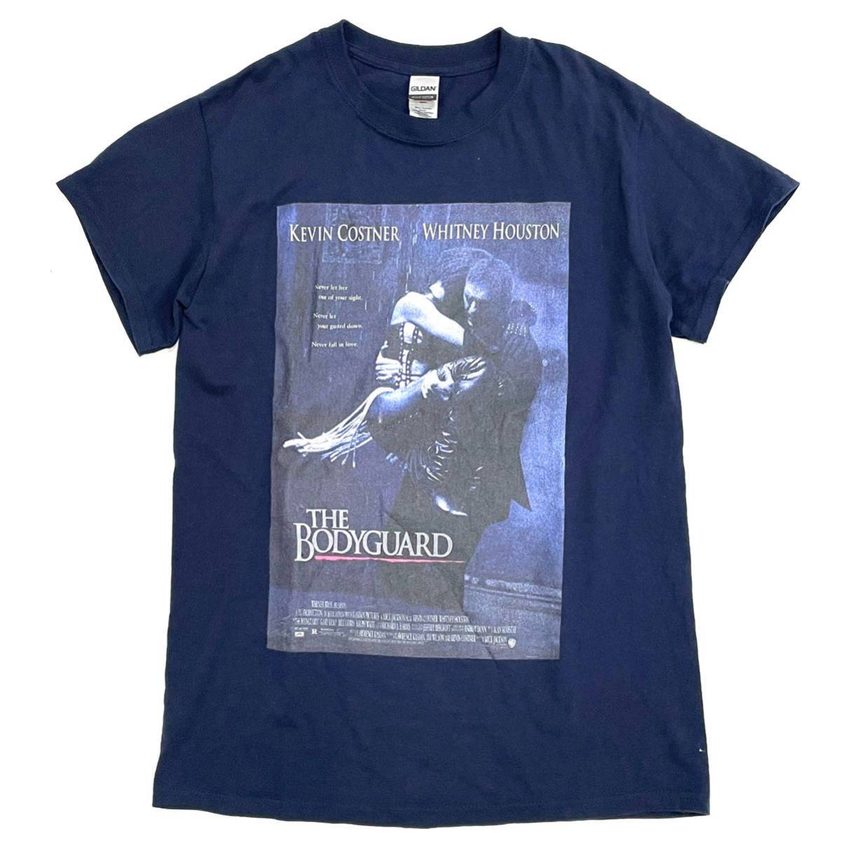 HOT，セール GILDAN製 ボディーガード ムービー プリント Tシャツ S ネイビー 紺色 ケビンコスナー&times; ホイットニーヒューストン ギルダン(イラスト、キャラクター)｜売買されたオークション情報、yahoo Sサイズ
