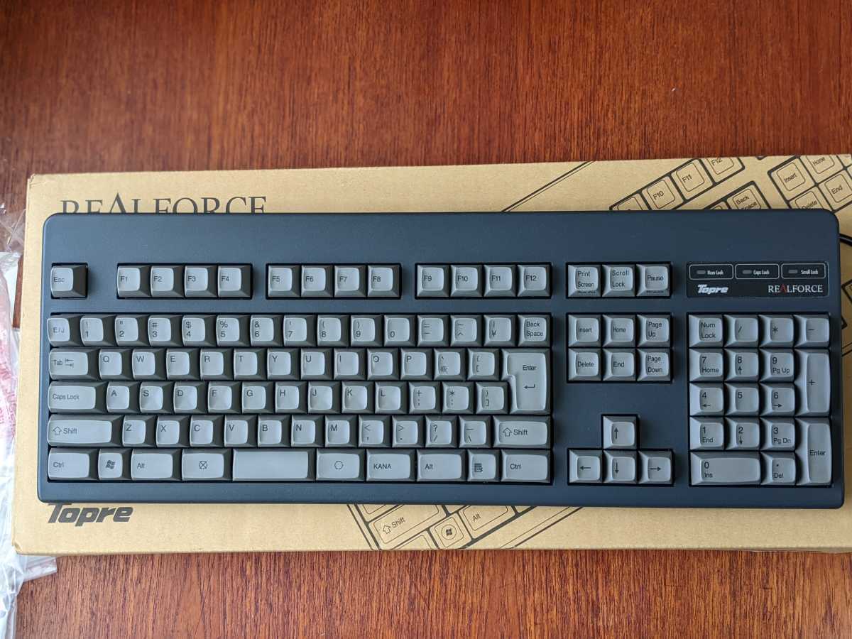 東プレ REALFORCE 108UG-HiPro YK0100 廃盤 レア