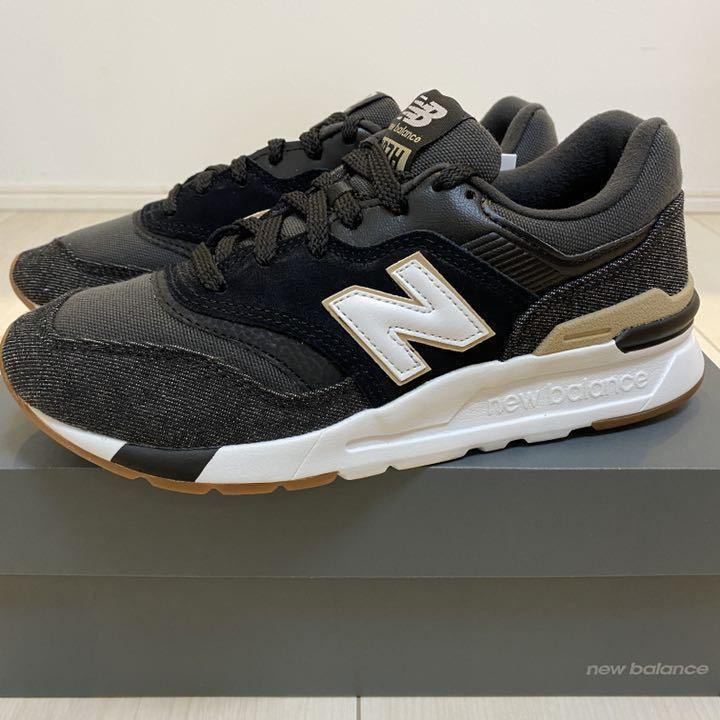 ニューバランス New Balance CM997H NB 997H 23.5cm グレー - NEW ドット SUBU オールブラック スニーカー 未使用級☆希少 安い商品を通販サイトから