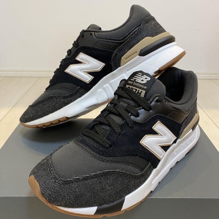 ニューバランス New Balance CM997H NB 997H 23.5cm グレー - NEW ドット SUBU オールブラック スニーカー 未使用級☆希少 安い商品を通販サイトから