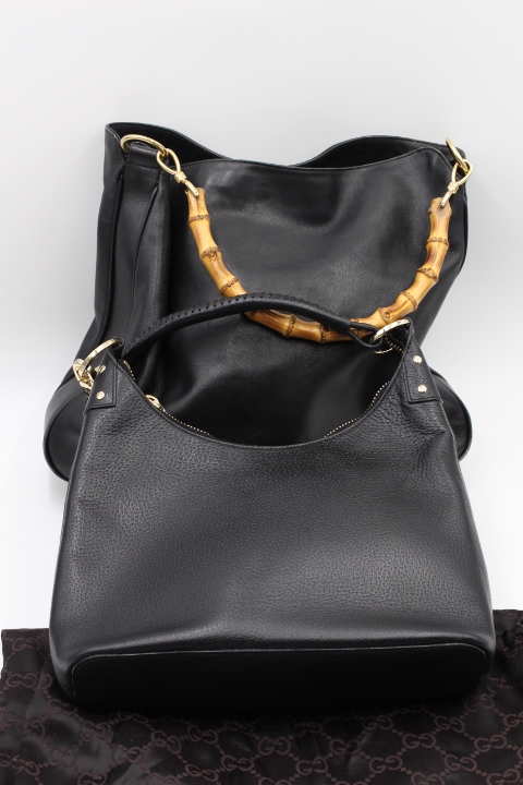 ☆【行董】GUCCI バッグ まとめ ハンドバッグ ブラック レディース ブランド バッグ AG266ZZH09