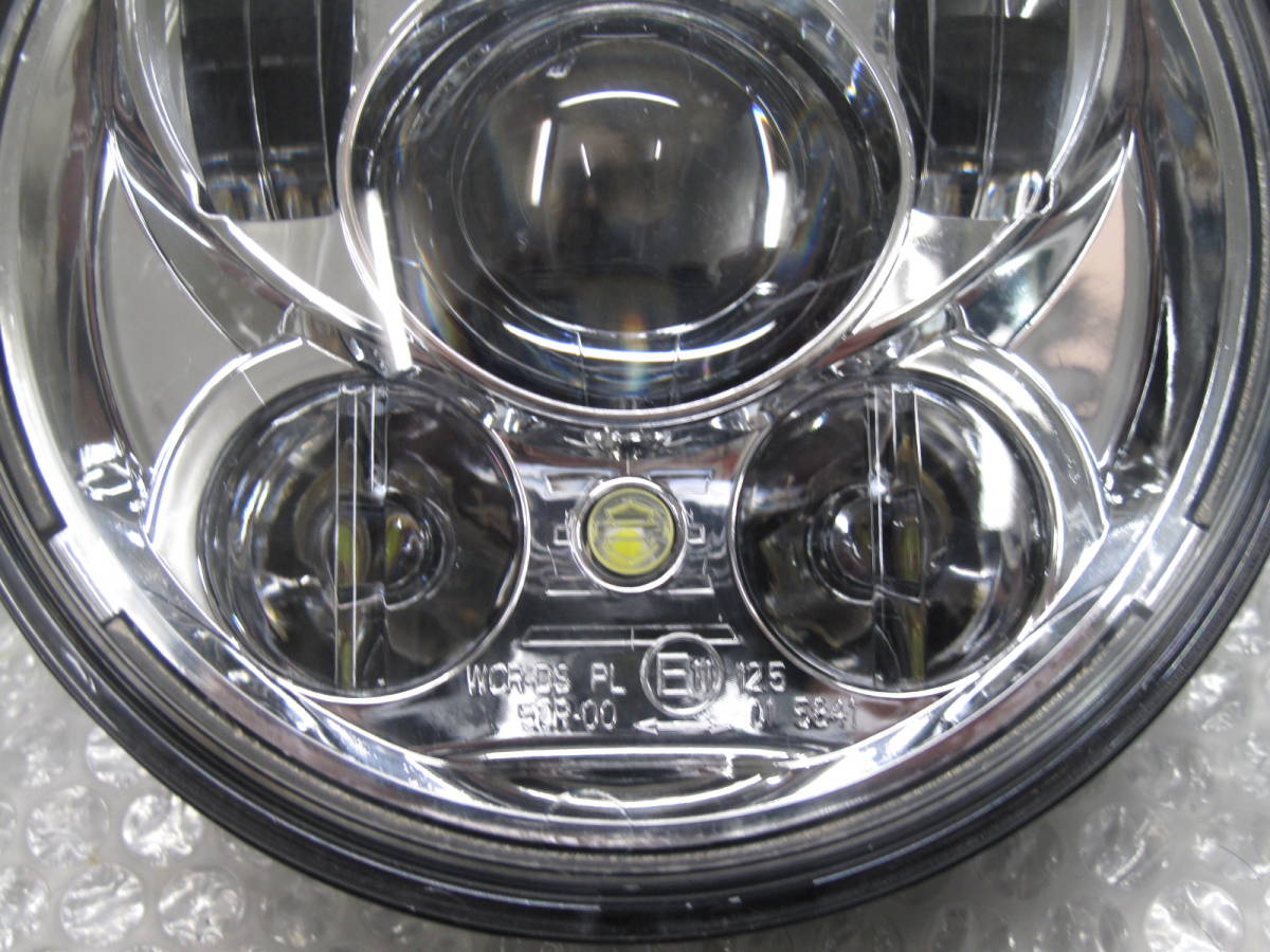 H-D純正OP 5 3/4 LED ヘッドライト デイメーカー クローム 検 スポーツ 