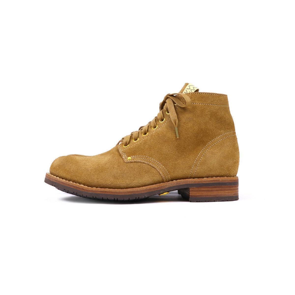 visvim 19AW BRIGADIER BOOTS-FOLK CAMEL size M10 中古美品// 2022SS