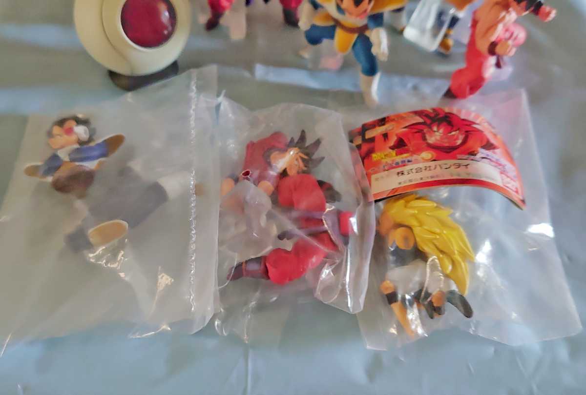 HG ドラゴンボールZ9 サイヤ人強襲編 ベジータ ナッパ 孫悟空 等