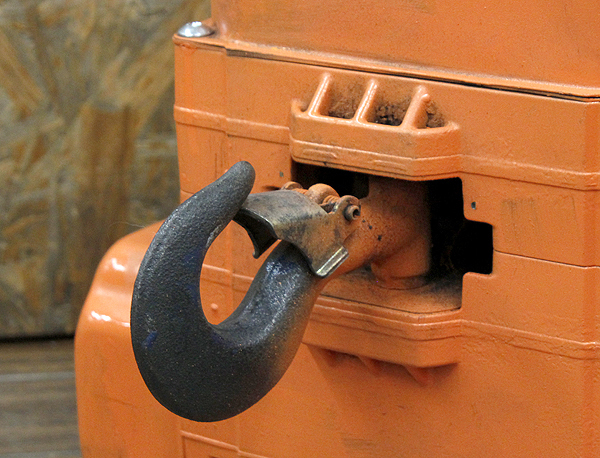 札幌発 HITACHI/日立 電動 チェーンブロック 1/4S2 250㎏ 揚程3m 200V