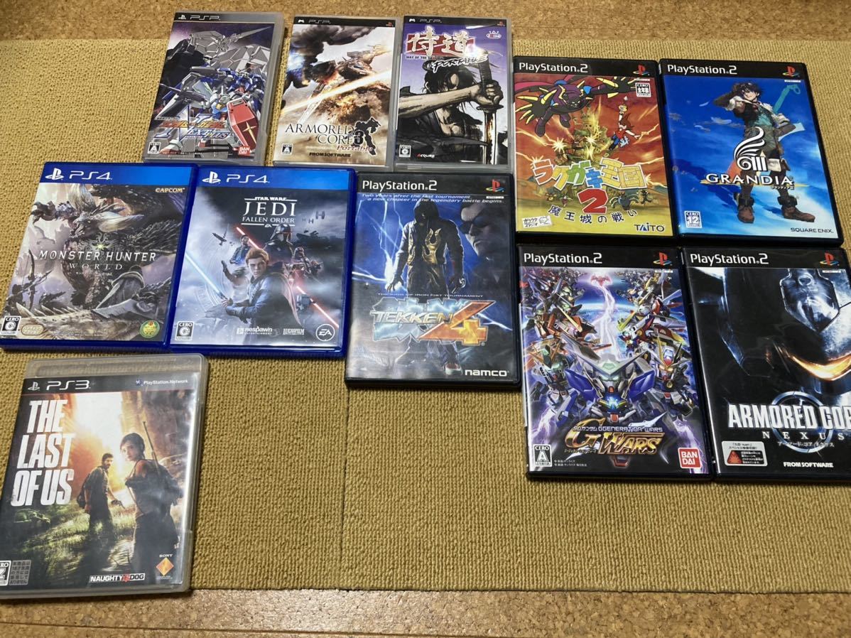 Star Wars ジェダイ フォールン オーダー モンスターハンター ワールド 剣豪 侍道 アーマードコア その他 11点 Ps4 ソフト 売買されたオークション情報 Yahooの商品情報をアーカイブ公開 オークファン Aucfan Com