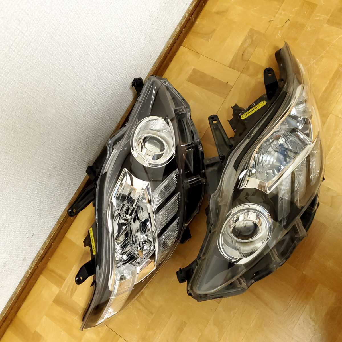 希少 20 アルファード 後期 純正 HID ヘッドライト 左右 AFS無し