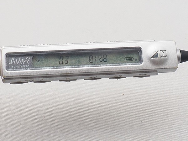 SHARP MD-DS8-S 動作品 MDプレーヤー シャープ 管14192 SHARP MD-DS8-S