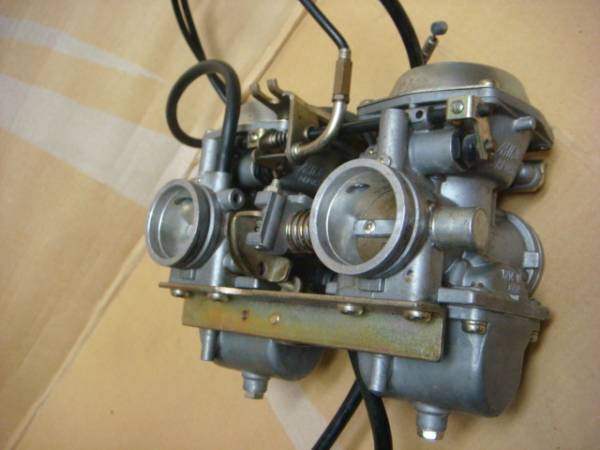 gsx400e キャブレター ベース 炙り