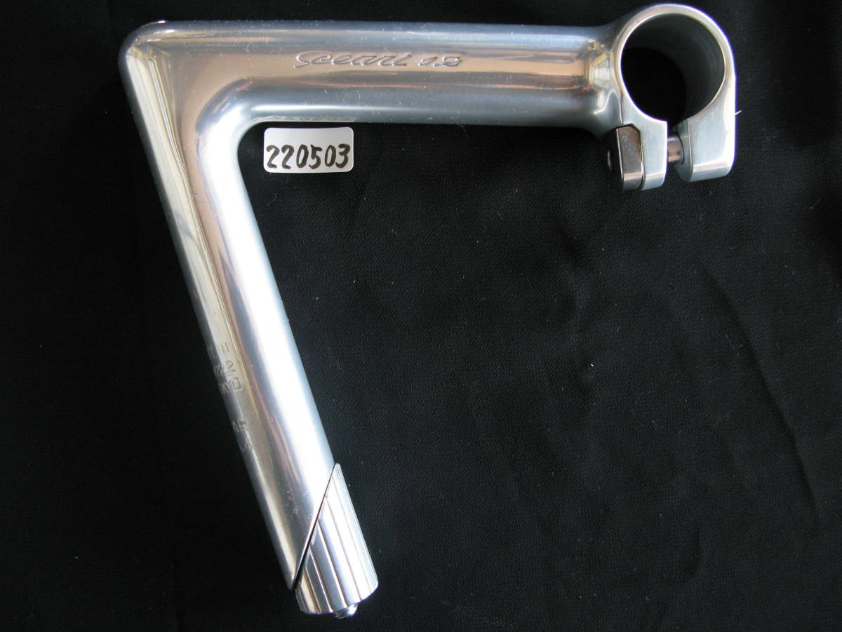 ピスト・競輪/NJS認定【NITTO pearl 10】軽合ステム100mm貴重中古品KO