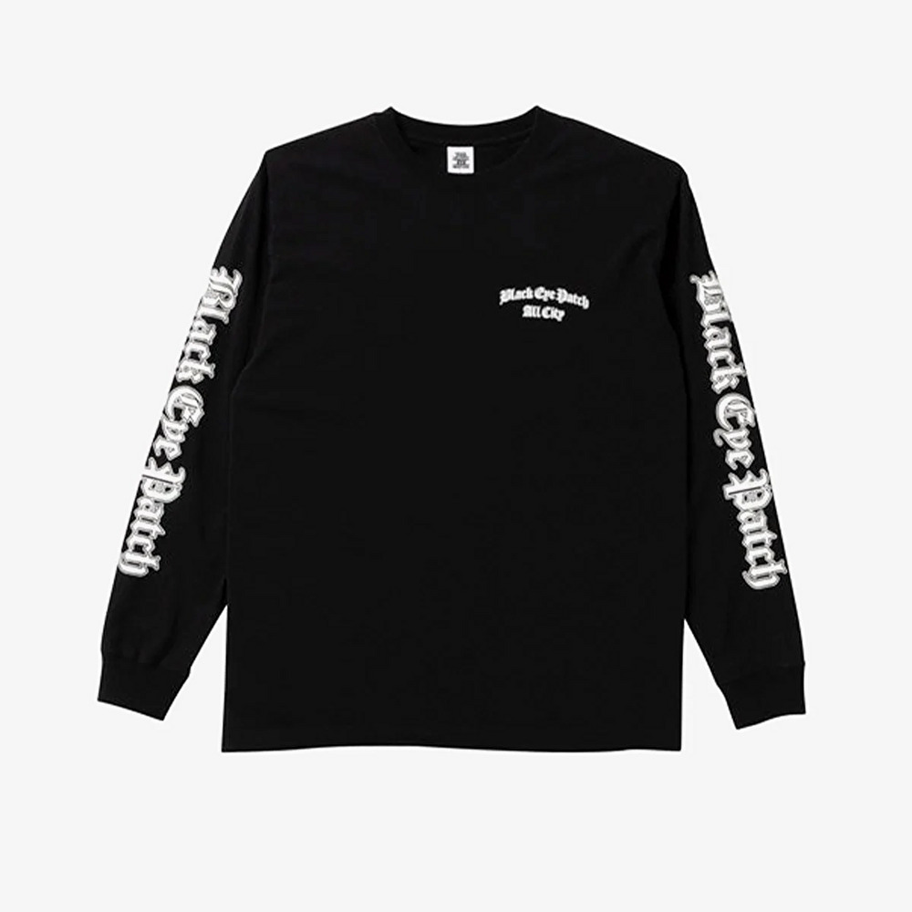 □ BlackEyePatch All City Blackletter Long-Sleeve Tee カットソー