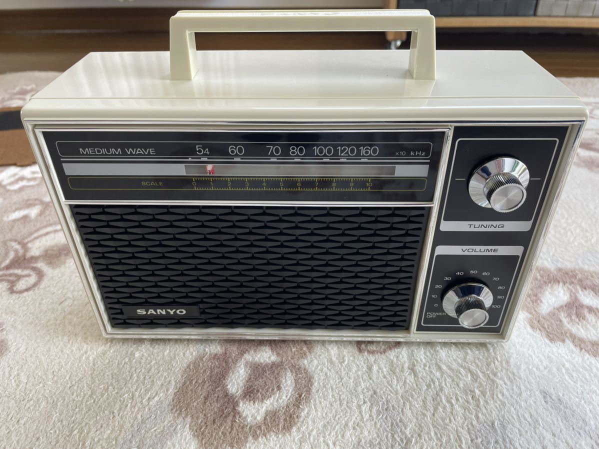 最新作，新作 SANYO 昭和レトロ デッドストック RL1140 ラジオマニアの方へ(アンティーク)｜売買されたオークション情報、yahooの商品情報をアーカイブ公開 - オークファン アンティーク