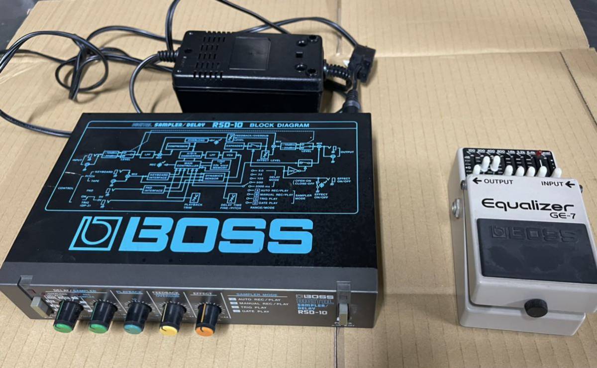 BOSS RSD-10 DIGITAL ディレイ デジタル sampler (ボス) デジタル