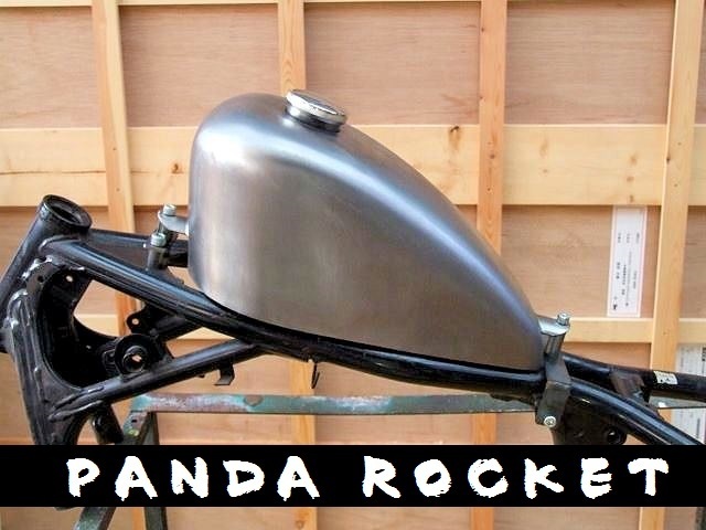 ドラスタ400 スポタン パンダロケット製 ※純正エアクリーナーBOX非対応