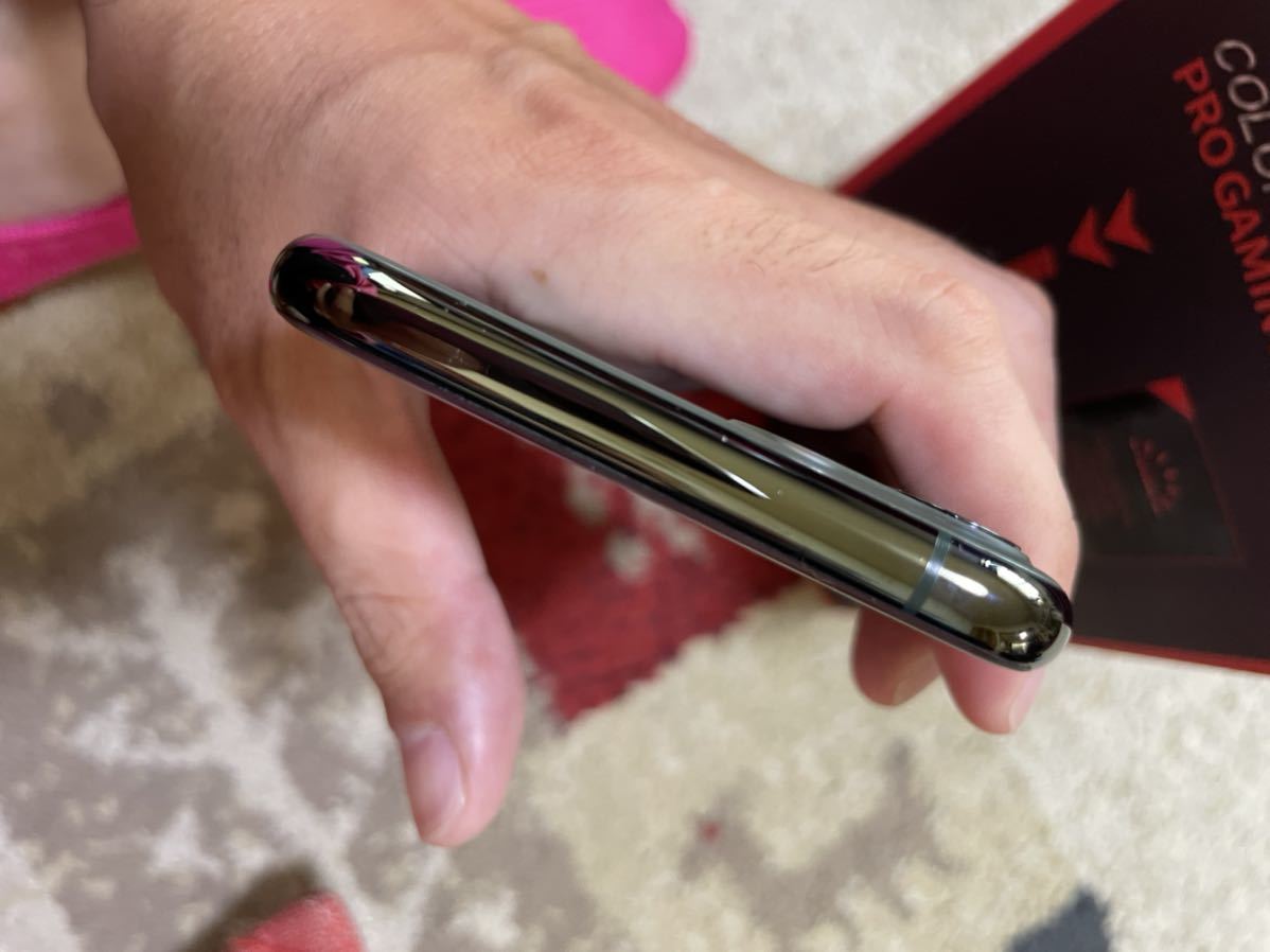 中古動作品 iphone 11 pro 256GB スペースグレー SIMフリー バッテリー