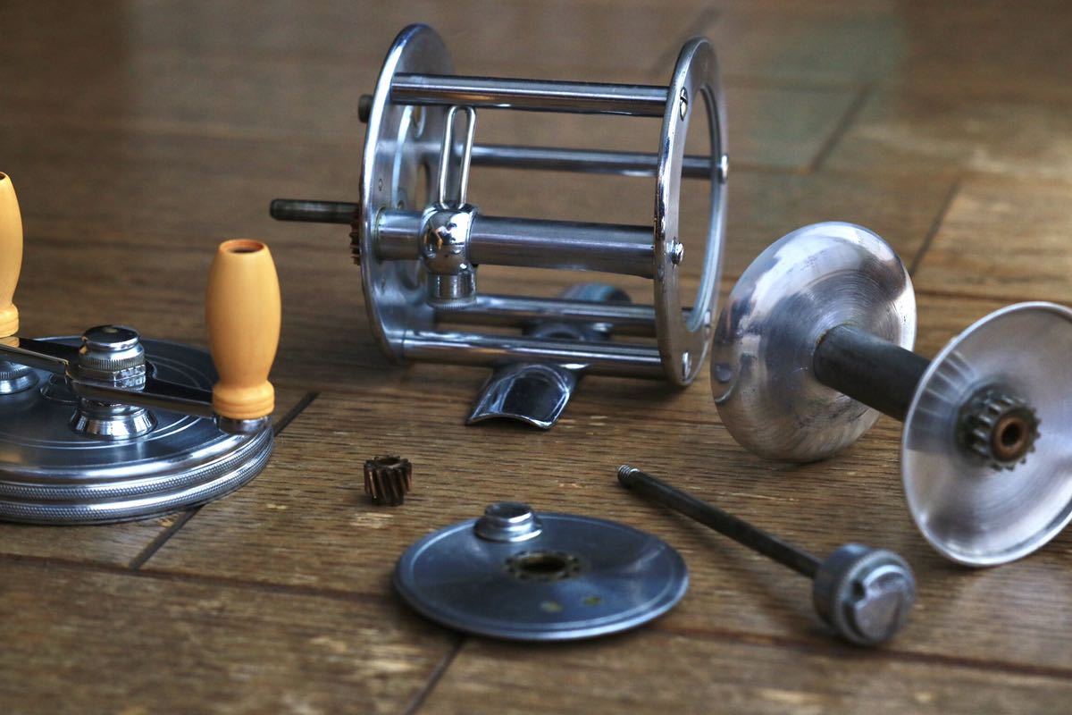 J.A コックス 10-2 J.A COXE ビンテージ オールド ダイレクトリール