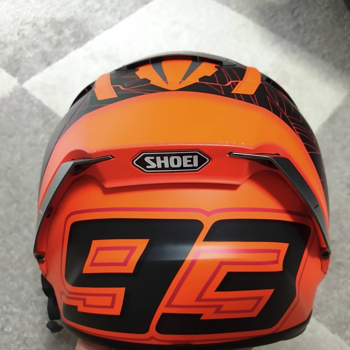 SHOEI ヘルメット X-Fourteen ビーコムの配線やマウントはついてます 