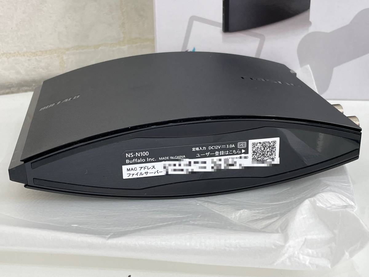 ⁄ バッファロー | HDDレコーダー 2TB チューナー NS-N100 ナスネ⁄nasne 