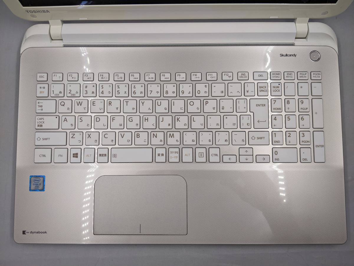 ジャンク 東芝 dynabook T75/PG Core i7-5500U 15.6インチ サテンゴールド