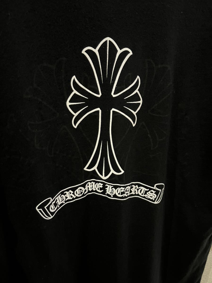 クロムハーツ 国内正規品 半袖Tシャツ ブラック 黒 Lサイズ 美品 