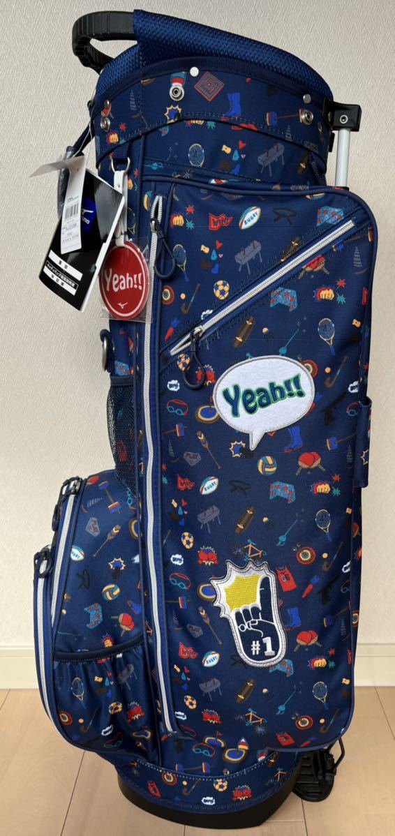 【新品】2021年モデル☆ミズノ ゴルフ エンジョイスポーツ 5LJC212300 スタンド キャディバッグ MIZUNO ゴルフバッグ Enjoy sports Stand