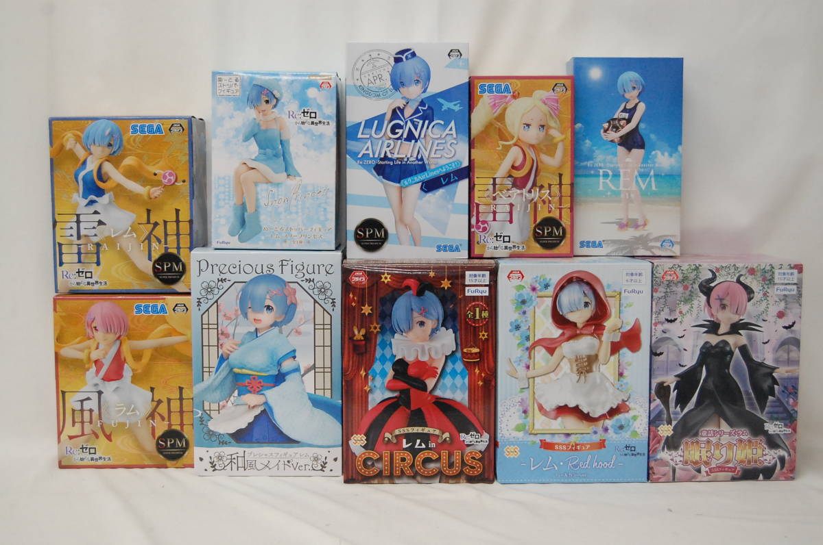  27-1 Re:ゼロから始める異世界生活 フィギュア まとめ レム ラム ベアトリス(その他)｜売買されたオークション情報、yahooの商品情報をアーカイブ公開 - オークファン その他