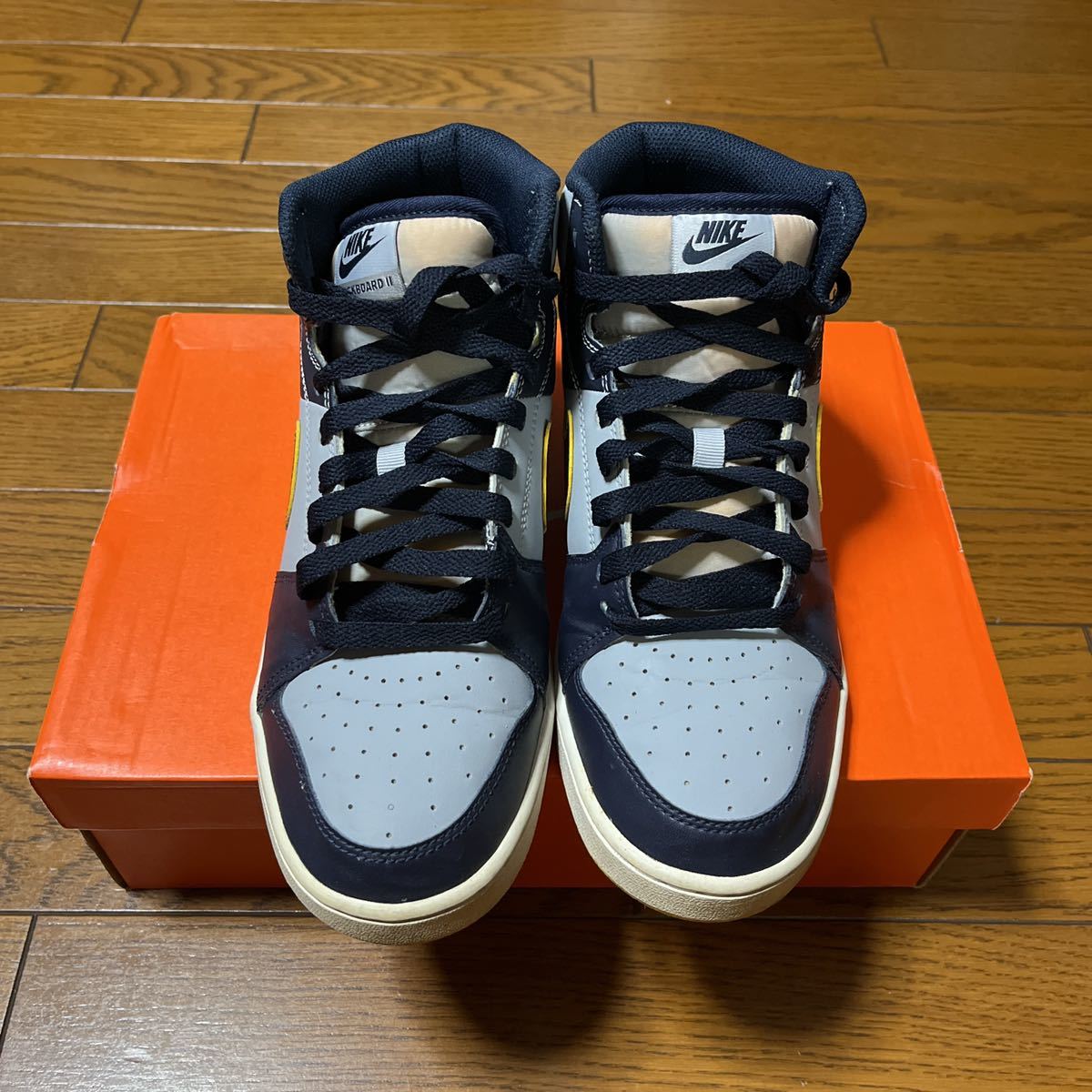 2013年製☆25.5cm☆US7.5☆ナイキNIKE バックボード2 ハイBACKBOARD Ⅱ 