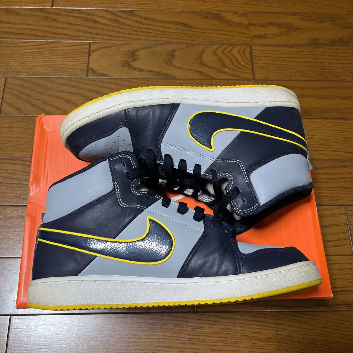 2013年製☆25.5cm☆US7.5☆ナイキNIKE バックボード2 ハイBACKBOARD Ⅱ 