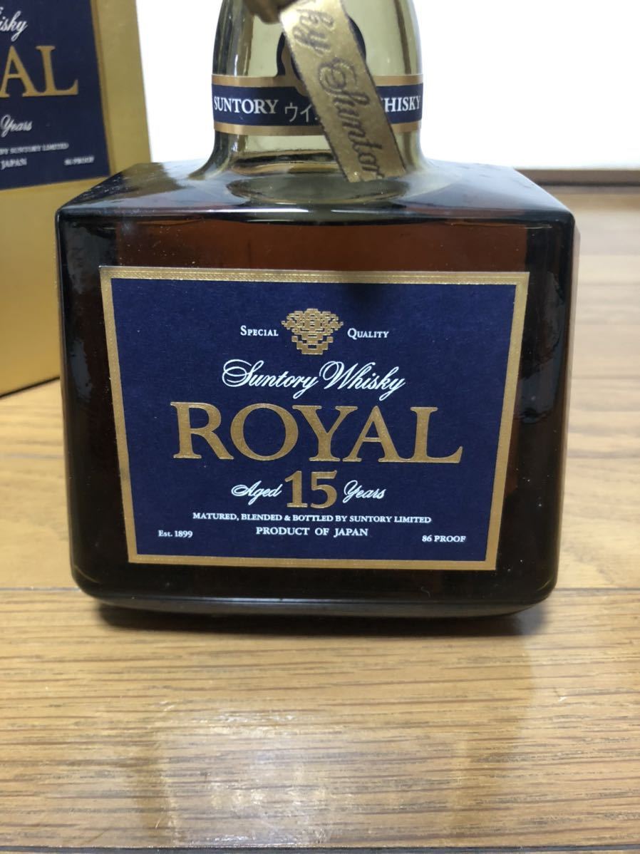 SUNTORY ROYAL WHISKY 15 サントリーウイスキー 古酒 食品、飲料